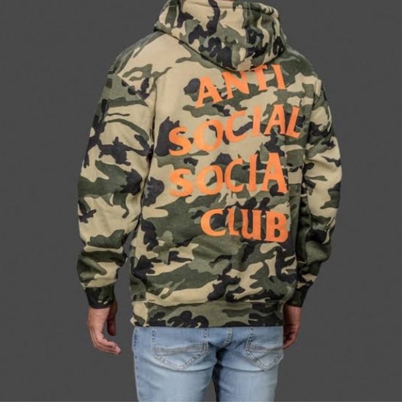 Anti Social Social Club Other - Anti Social Social Club Camo Hoodie